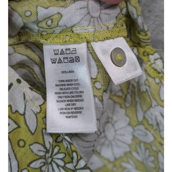 Rachel Ashwell linen button down‎ shirt - Picture 5 of 5